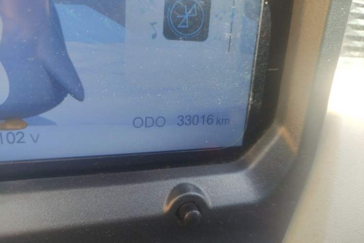 Used Chery QQ Ice Cream 2024 Facelifted 205km Sundae Odometer Close Up