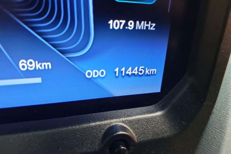 Used Chery QQ Ice Cream 2024 170km Sundae Odometer Close Up