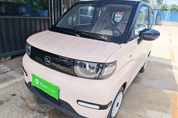 Used Chery QQ Ice Cream 2024 Edition Youth Version 205km Sundae Guazi used car, China used car export, Used car for sale, Used Chery QQ cars, Cheapest cars for sale, Electric vehicle, New energy car