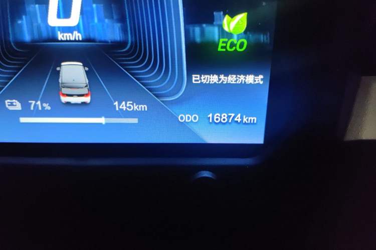 Used Chery QQ Ice Cream 2024 Edition Youth Version 205km Sundae Odometer Close Up