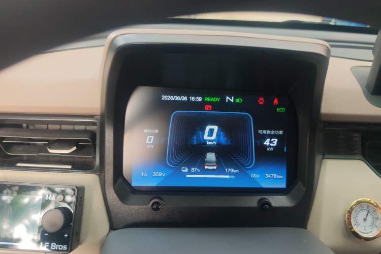Used Chery QQ Ice Cream 2025 205km Qi Energy Version Instrument Cluster