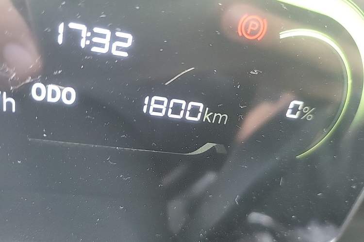 Used Chery QQ QQ3 EV 2026 Model 420 Passion Edition Odometer Close Up