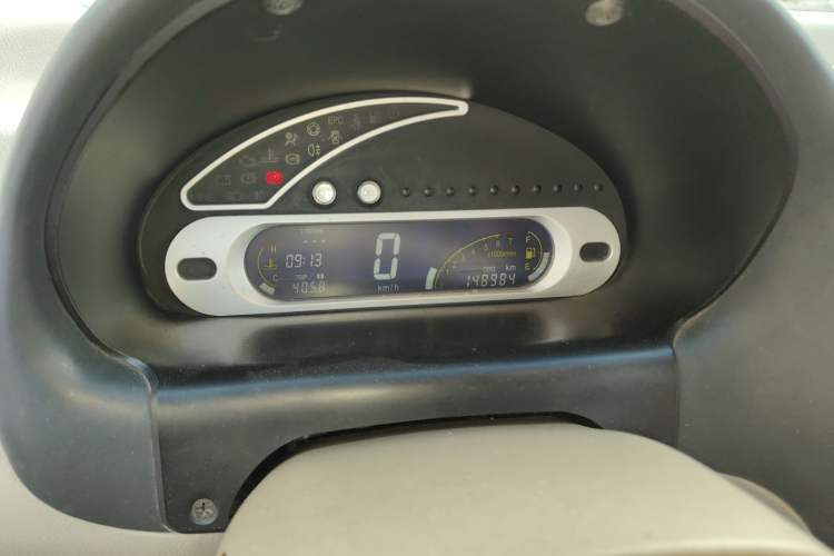 Used Chery QQ3 2009 0.8L Manual New Start Edition Odometer Close Up