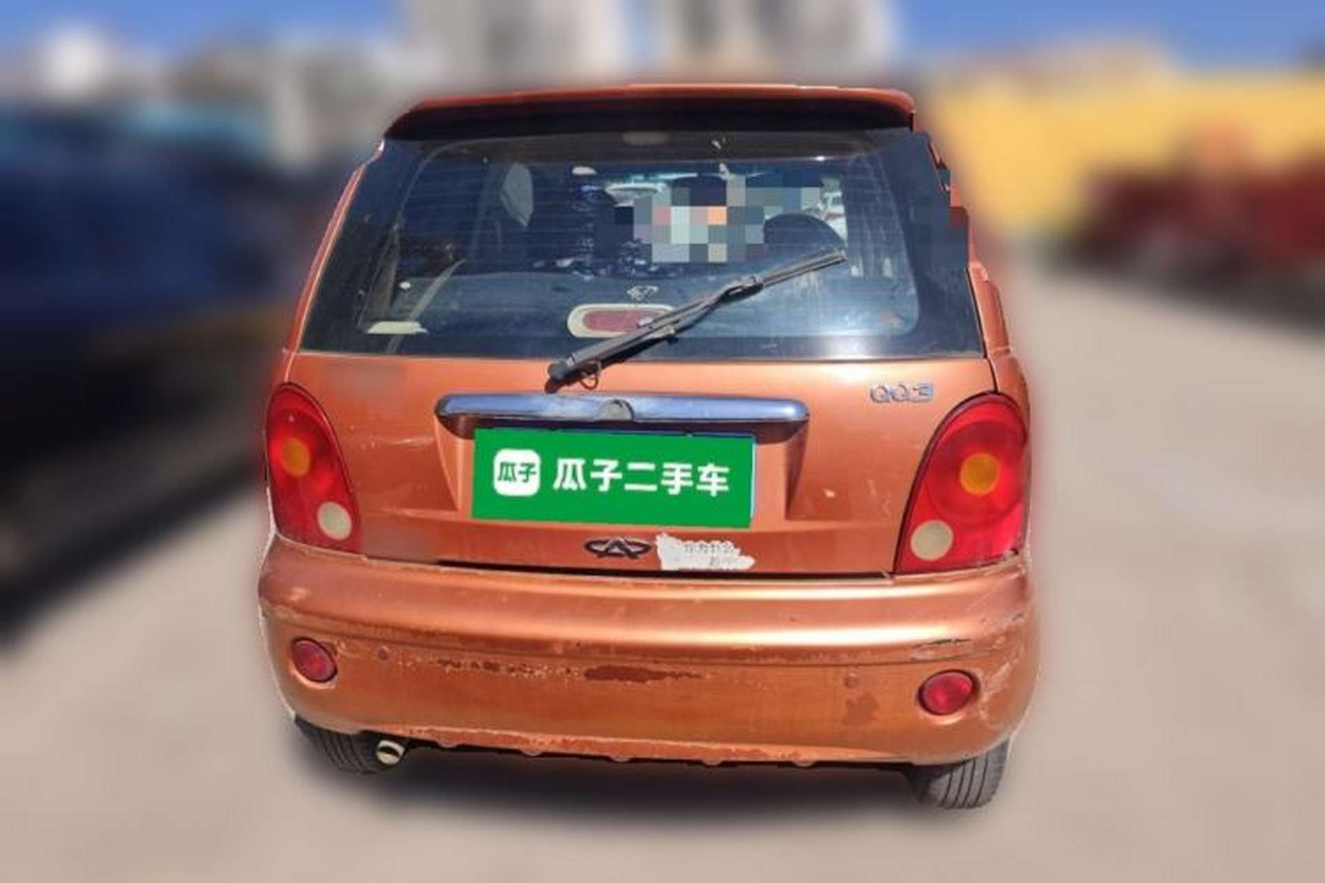 Used Chery QQ3 2012 Stylish Edition 1.0L Manual Start-Up Model Rear