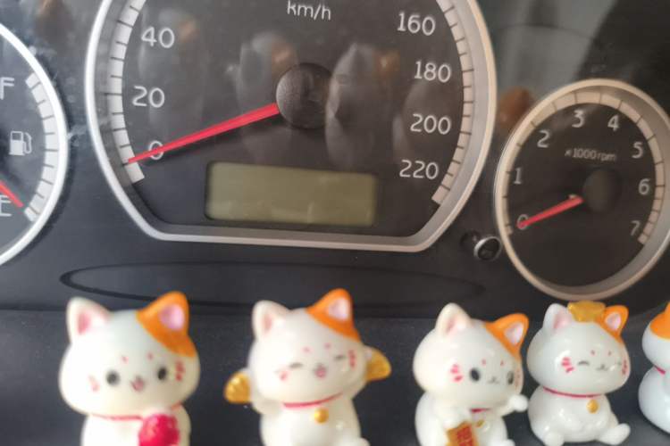 Used Chery QQ3 2012 Dream Edition 0.8L Manual – Dream Variant Odometer Close Up