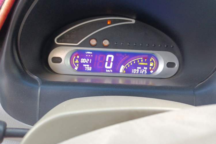 Used Chery QQ3 2012 0.8L Manual Summer Limited Edition Odometer Close Up