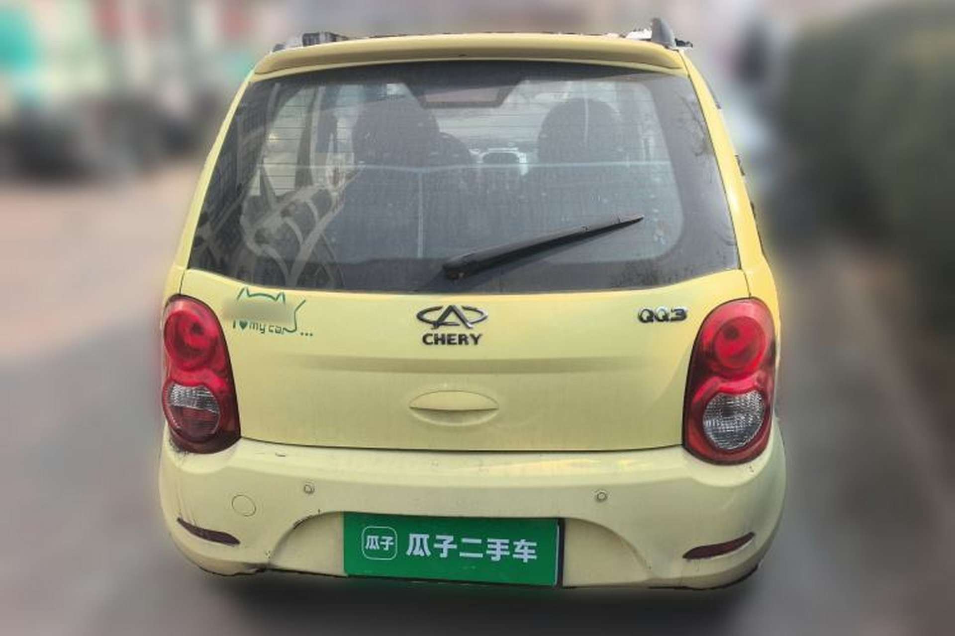 Used Chery QQ3 2012 Sport Edition 1.0L Manual Start-Up Model Rear