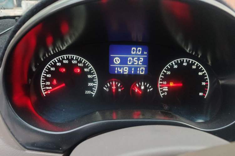 Used Chery Tiggo 2010 Elite Edition 2.0L Manual Luxury Model Instrument Cluster