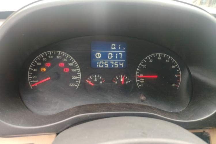 Used Chery Tiggo 2011 Elite Edition 1.6L Manual Comfort DVVT Odometer Close Up