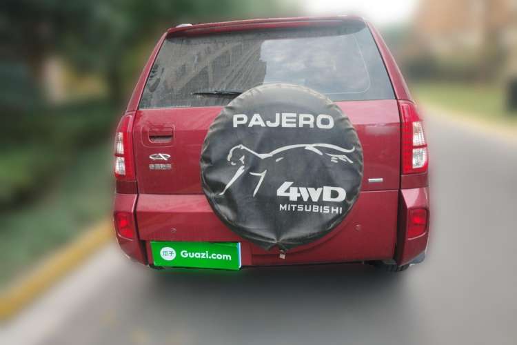 Used Chery Tiggo 2012 Elite Edition 1.6L CVT Comfort DVVT Model Rear