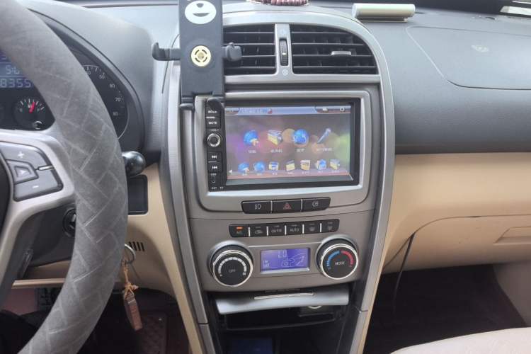 Used Chery Tiggo 2012 Classic Edition 1.6L Manual Comfort Model Audio And AC Panel