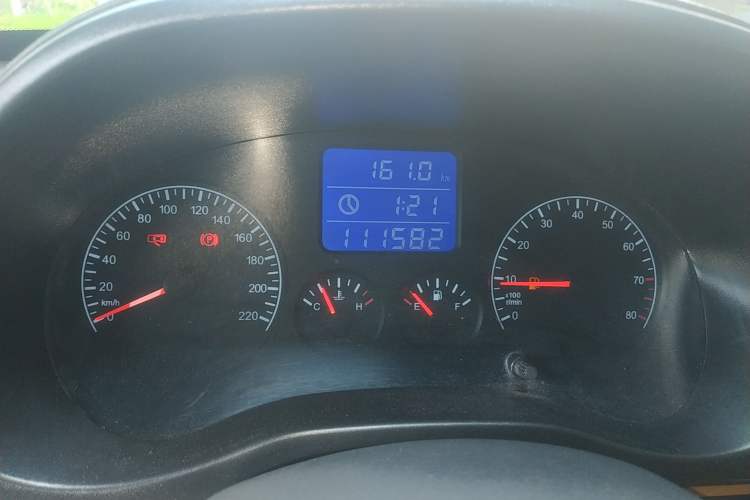 Used Chery Tiggo 2012 Elite Edition Facelift 1.6L Manual Comfort DVVT Instrument Cluster