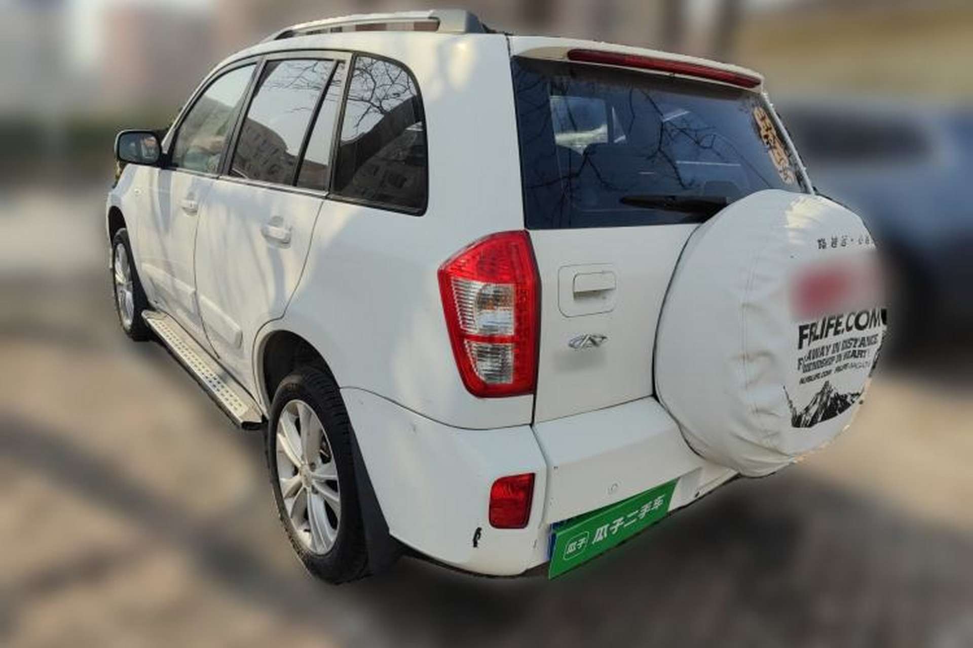 Used Chery Tiggo 2012 Elite Edition 1.6L CVT Comfort DVVT Model Rear Left 45 Deg