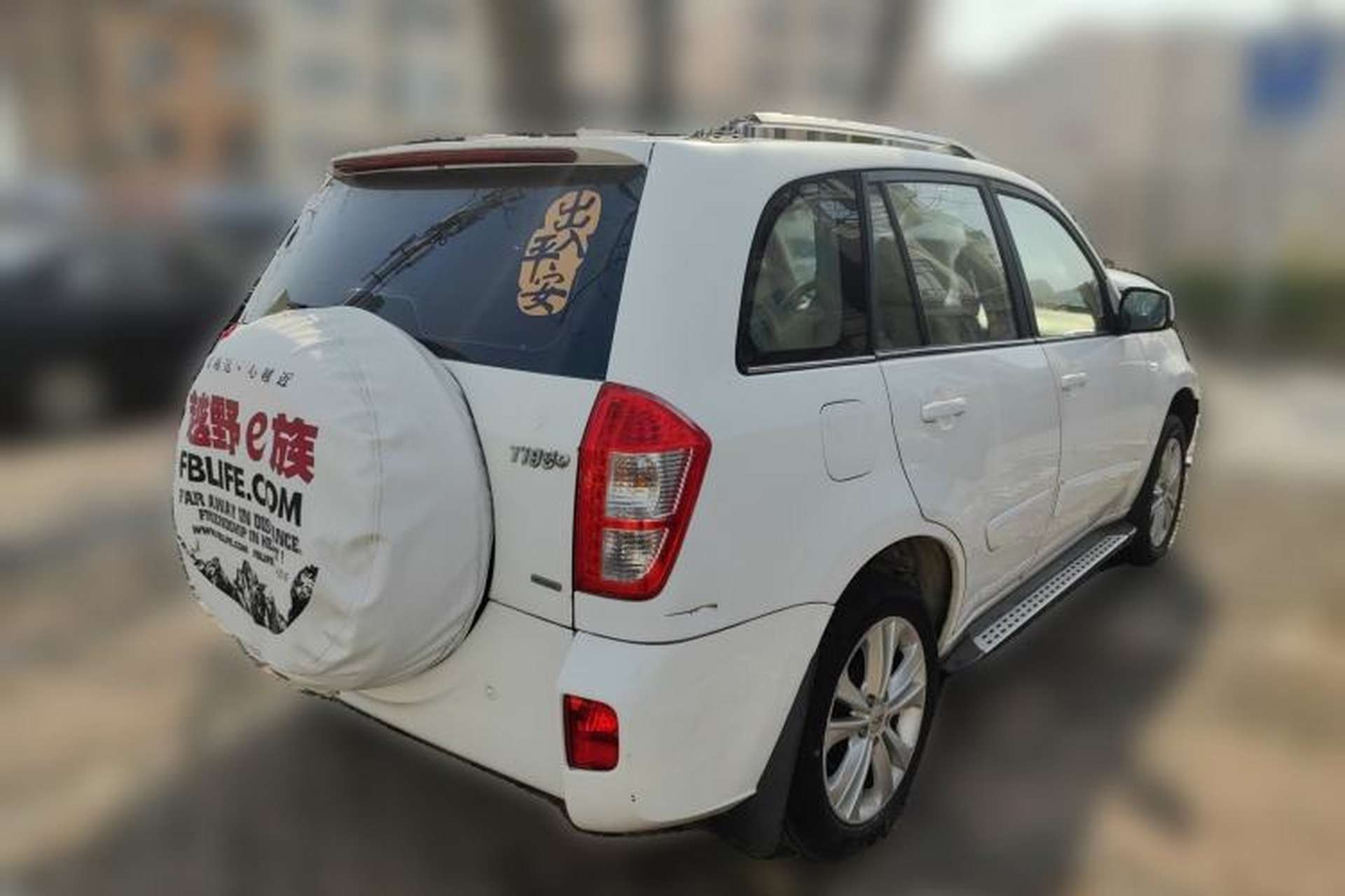 Used Chery Tiggo 2012 Elite Edition 1.6L CVT Comfort DVVT Model Rear Right 45 Deg