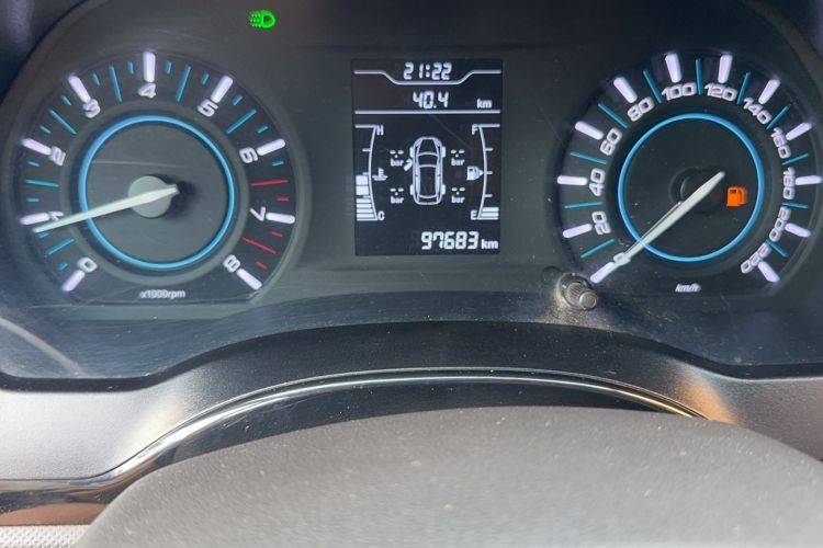 Used Chery Tiggo 3 2016 1.6L Manual Luxury Edition Odometer Close Up