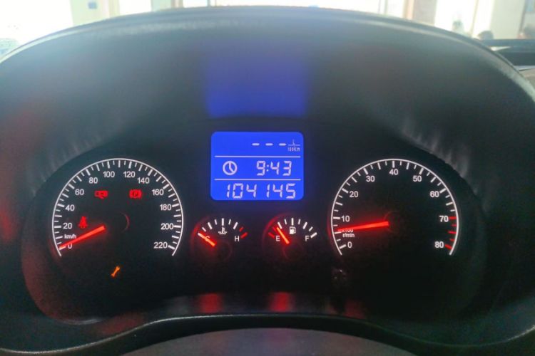 Used Chery Tiggo 3 2014 1.6L Manual Zhishang Edition Odometer Close Up