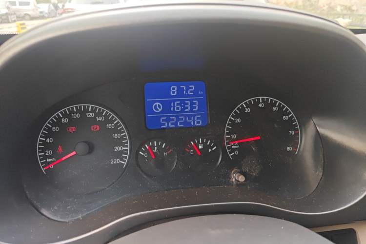 Used Chery Tiggo 3 2014 1.6L Manual Zhishang Edition Odometer Close Up