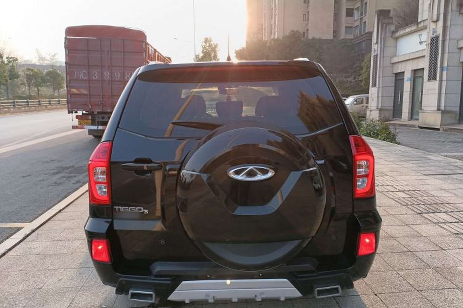 Used Chery Tiggo 3 2014 1.6L Manual Zhishang Edition Rear