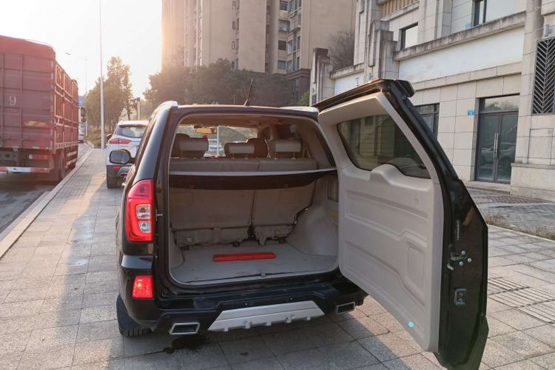 Used Chery Tiggo 3 2014 1.6L Manual Zhishang Edition Trunk