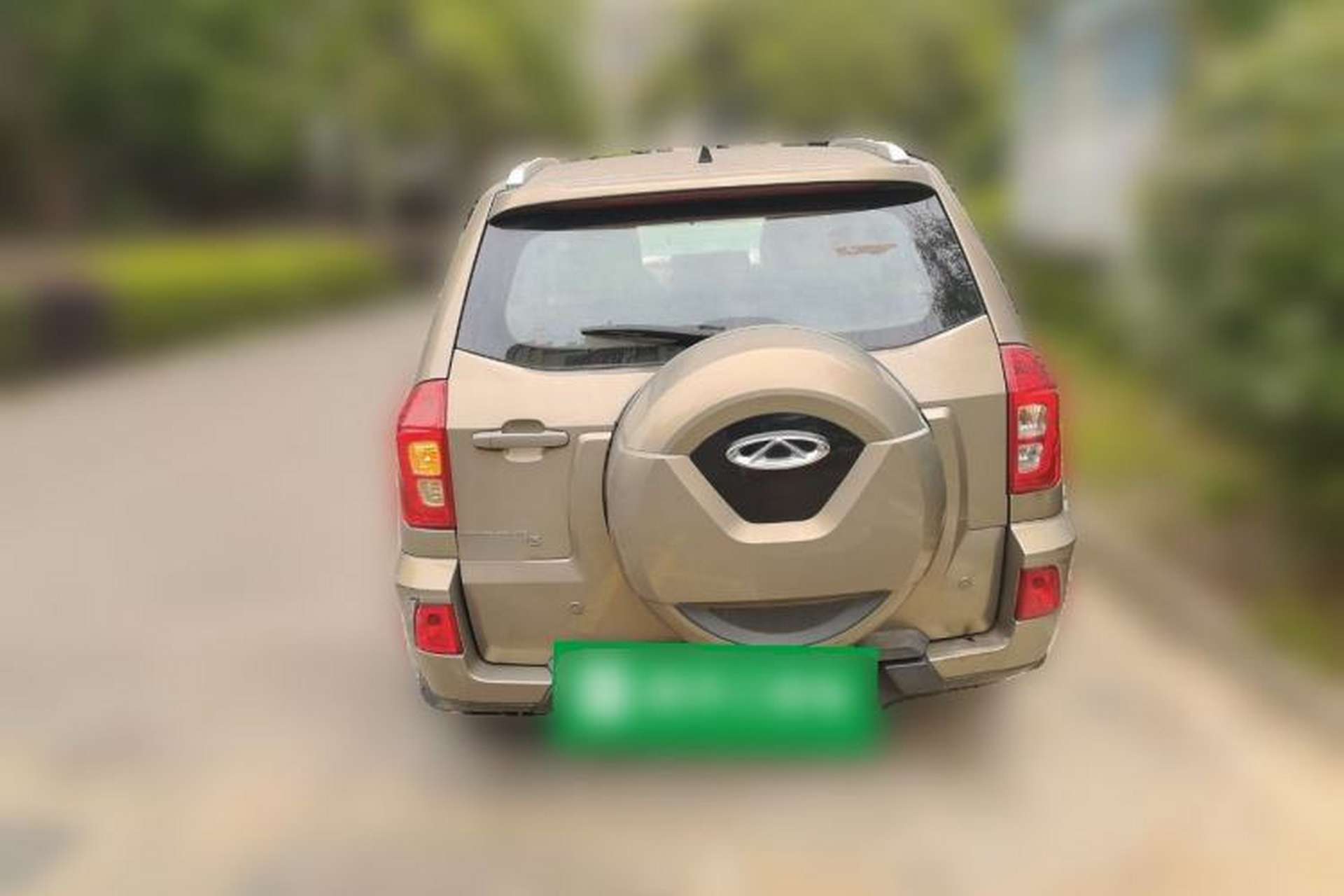 Used Chery Tiggo 3 2014 1.6L Manual Zhishang Edition Rear