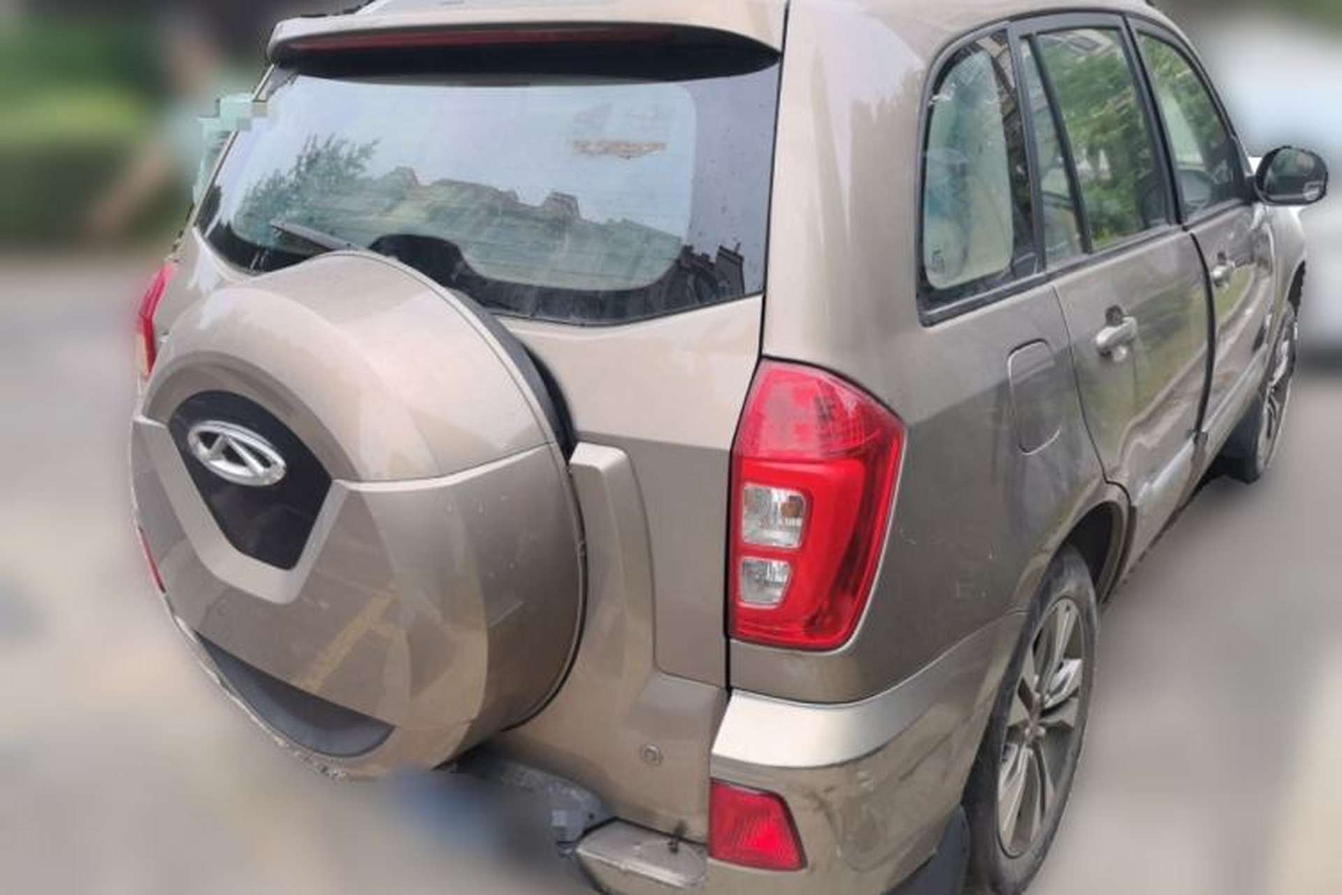 Used Chery Tiggo 3 2014 1.6L Manual Zhishang Edition Rear Right 45 Deg