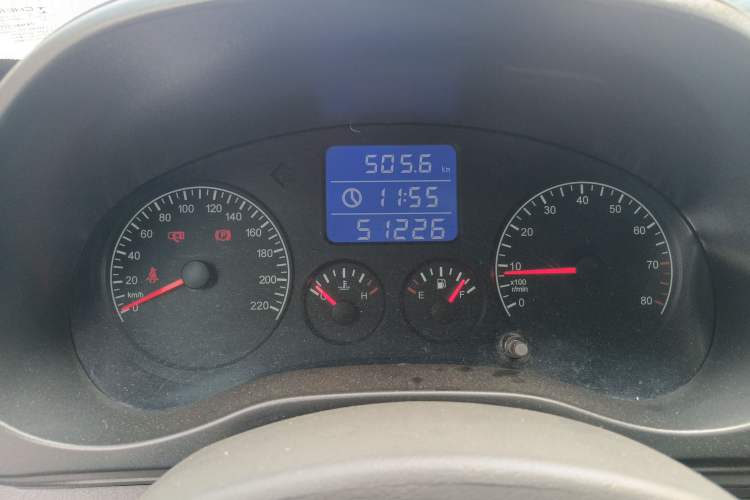 Used Chery Tiggo 3 2014 1.6L Manual Zhishang Edition Odometer Close Up