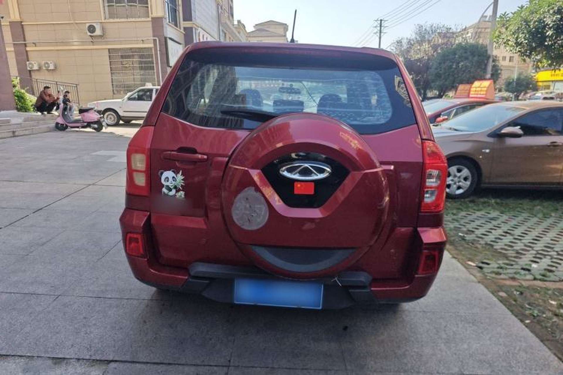 Used Chery Tiggo 3 2014 1.6L CVT ZhiShang Edition Rear