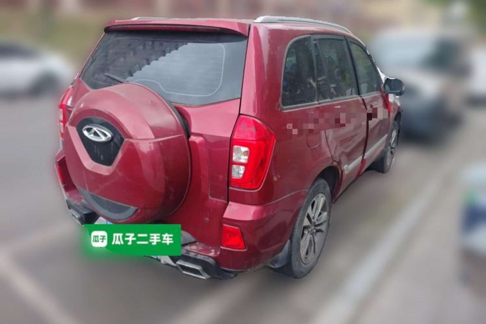 Used Chery Tiggo 3 2014 1.6L Manual Zhishang Edition Rear Right 45 Deg