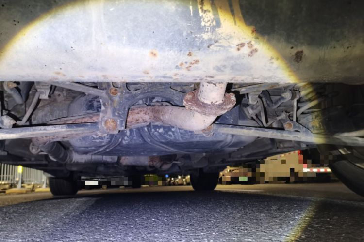 Used Chery Tiggo 3 2014 1.6L CVT ZhiShang Edition Chassis Rear