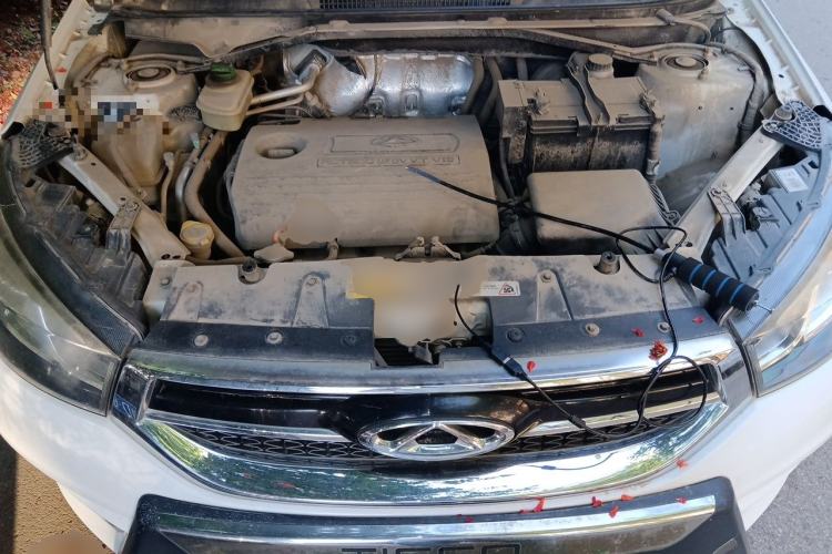 Used Chery Tiggo 3 2014 1.6L Manual Zhishang Edition Engine Bay