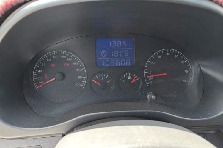 Used Chery Tiggo 3 2014 1.6L Manual Zhishang Edition Odometer Close Up