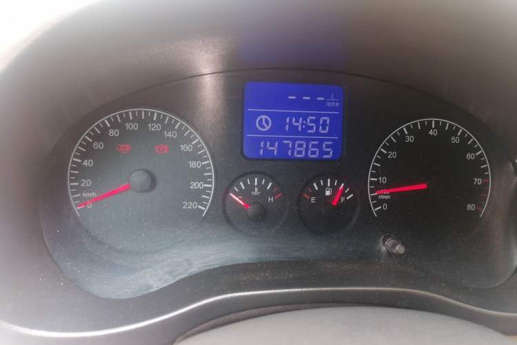 Used Chery Tiggo 3 2014 1.6L Manual Zhishang Edition Odometer Close Up