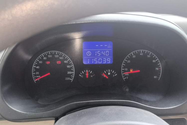 Used Chery Tiggo 3 2014 1.6L Manual Fashion Edition Odometer Close Up
