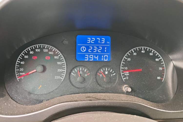 Used Chery Tiggo 3 2014 1.6L Manual Zhishang Edition Odometer Close Up