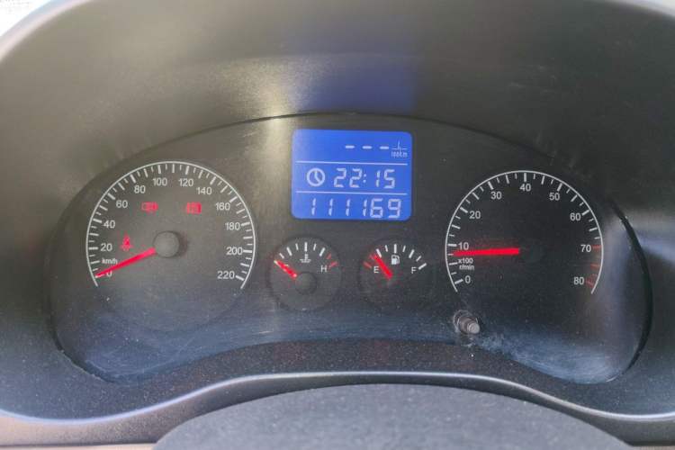 Used Chery Tiggo 3 2014 1.6L Manual Zhishang Edition Odometer Close Up
