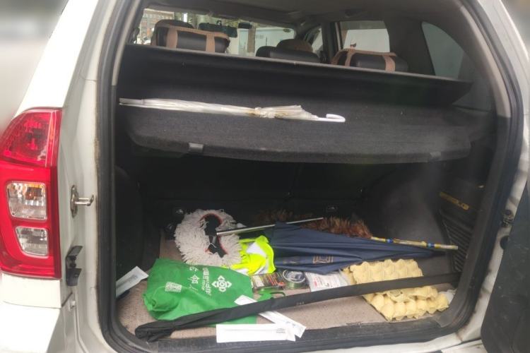 Used Chery Tiggo 3 2014 1.6L Manual Zhishang Edition Trunk