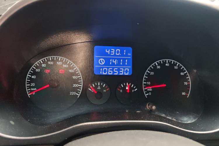 Used Chery Tiggo 3 2015 1.6L Manual Zhishang Sport Edition Odometer Close Up