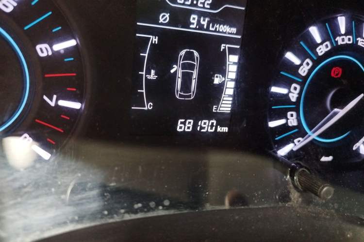 Used Chery Tiggo 3 2015 1.6L Manual Fashion Sport Edition Odometer Close Up