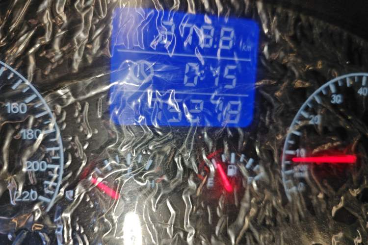 Used Chery Tiggo 3 2015 1.6L Manual Zhishang Commemorative Edition Odometer Close Up