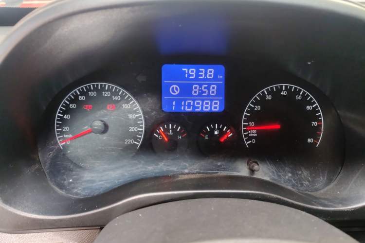 Used Chery Tiggo 3 2015 1.6L Manual Zhishang Sport Edition Odometer Close Up