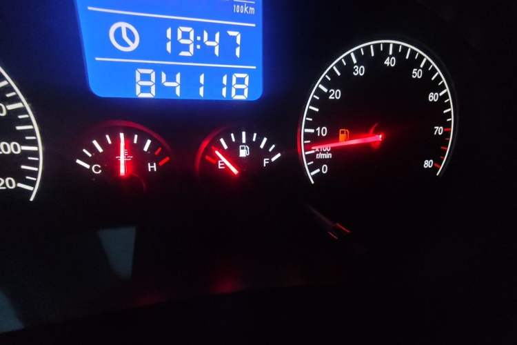 Used Chery Tiggo 3 2015 1.6L Manual Zhishang Sport Edition Odometer Close Up