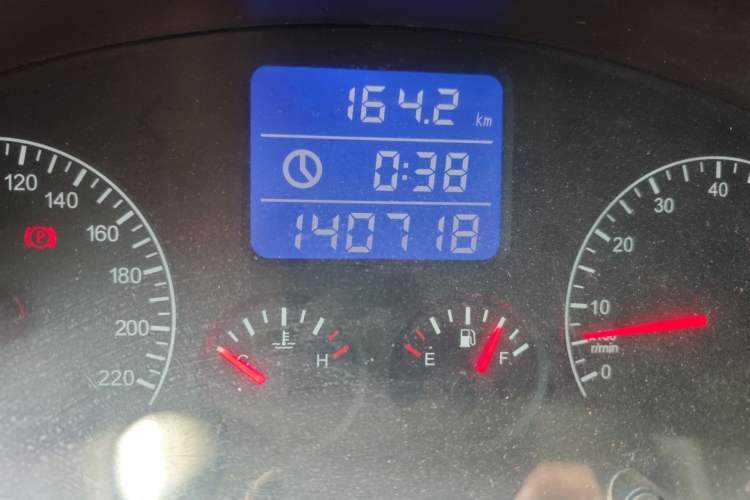 Used Chery Tiggo 3 2015 1.6L Manual Zhishang Sport Edition Odometer Close Up