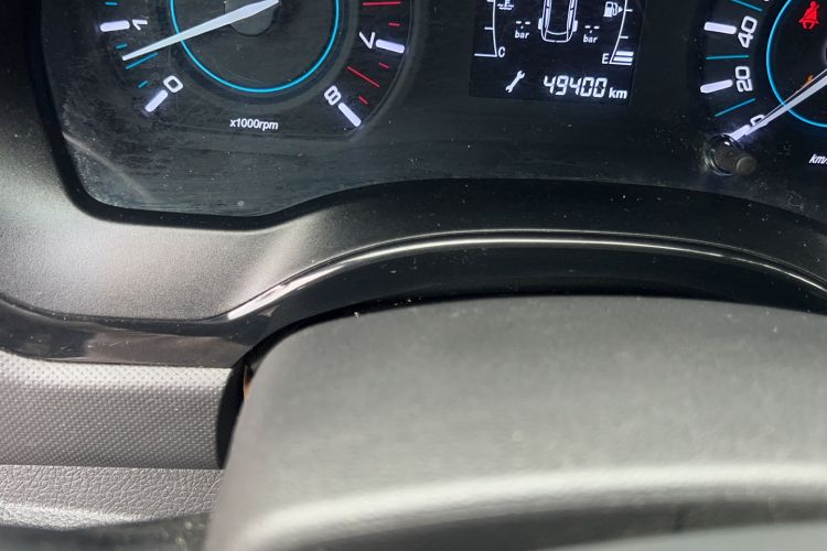 Used Chery Tiggo 3 2016 1.6L Manual ZhiShang Edition Odometer Close Up