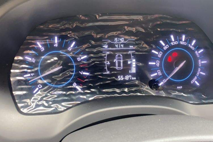 Used Chery Tiggo 3 2016 1.6L Manual Fashion Edition Odometer Close Up