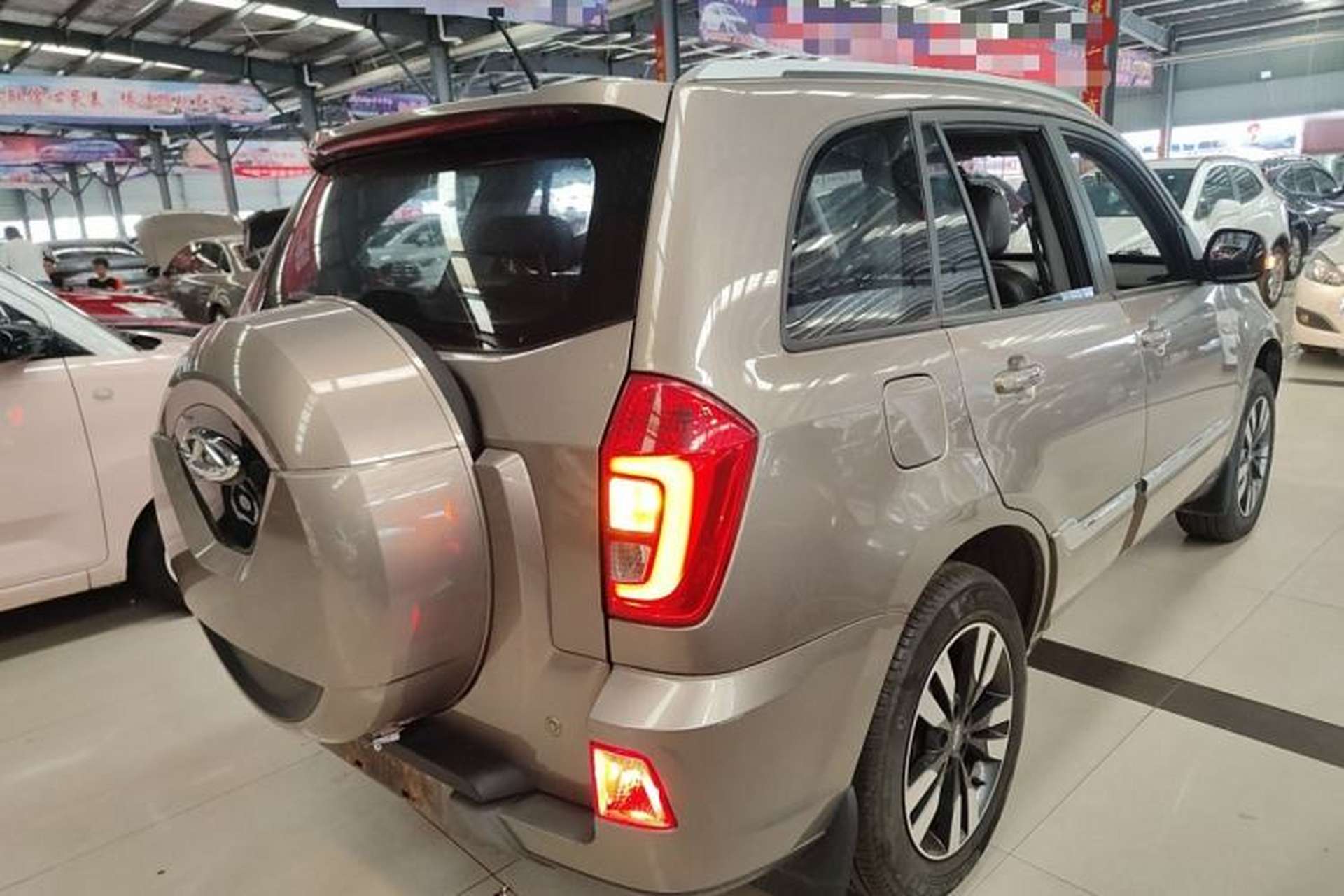 Used Chery Tiggo 3 2016 1.6L Manual ZhiShang Edition Rear Right 45 Deg