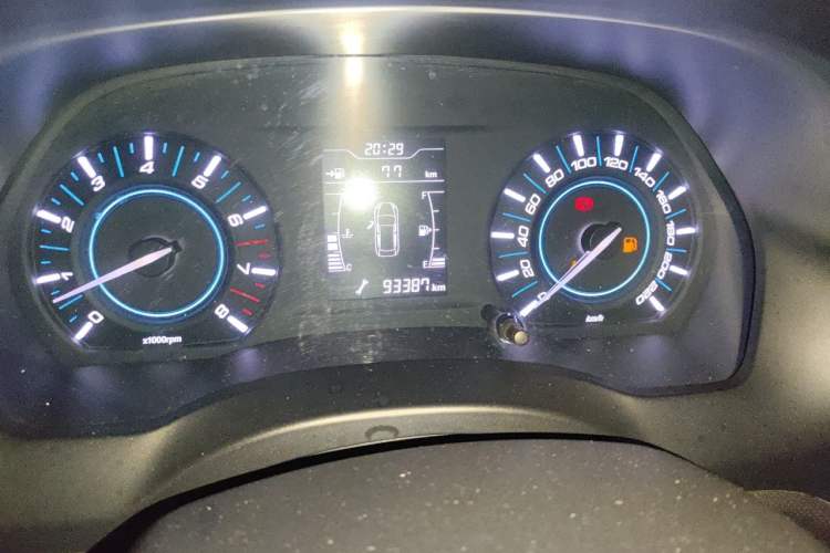 Used Chery Tiggo 3 2016 1.6L Manual Fashion Edition Odometer Close Up