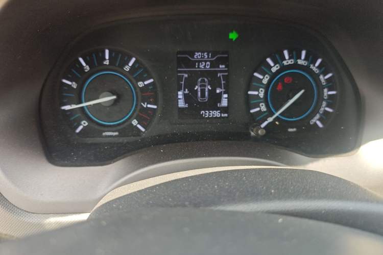 Used Chery Tiggo 3 2016 1.6L Manual Fashion Edition Odometer Close Up