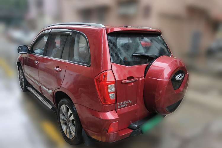 Used Chery Tiggo 3 2016 1.6L Manual ZhiShang Edition Rear Left 45 Deg
