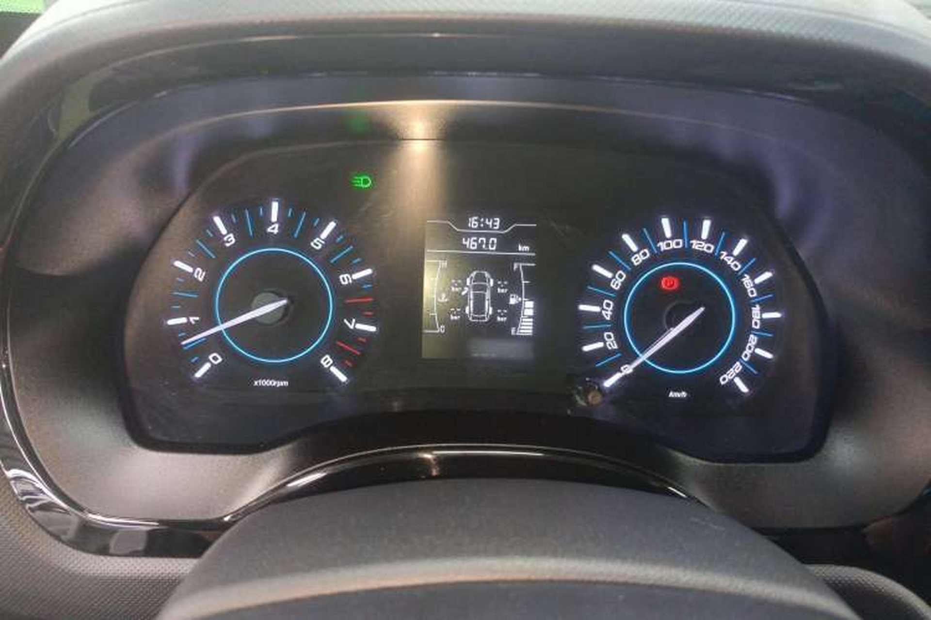 Used Chery Tiggo 3 2016 1.6L Manual ZhiShang Edition Instrument Cluster