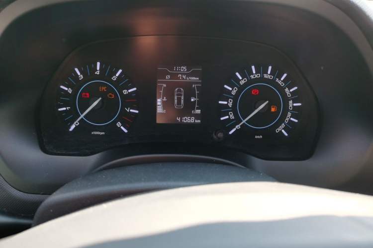 Used Chery Tiggo 3 2016 1.6L Manual Fashion Edition Odometer Close Up